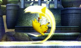  - Pikachu Up Smash - Image published direct in smashbros.com 21.Sep.2014