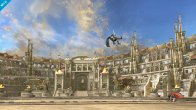 Sakurai said:  «We've added a familiar setting from the Fire Emblem series, the Coliseum. In the original game, this place is filled with both hope and despair. There is machinery in the ground that activates variable platforms.» 06.Jun.2014