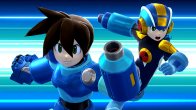 Sakurai said:  «Mega Man.EXE and Mega Man Volnutt!! They only appear for a split second, but the modeling is so detailed. And if that's the case...!» 03.Jul.2014