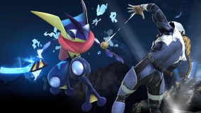  - Greninja Forward Aerial - Image published direct in smashbros.com 18.Apr.2014