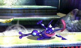  - Greninja Down Tilt - Image published direct in smashbros.com 20.Sep.2014