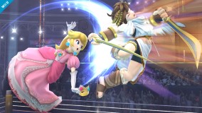 X* This image is from Super Smash Bros. Brawl version - Peach Forward Aerial - Image published direct in smashbros.com 12.Sep.2013