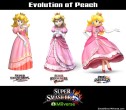 Evolution of Peach in Super Smash Bros. 12.Sep.2013