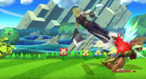  - Cloud Forward Throw - Image published direct in smashbros.com 16.Dec.2015