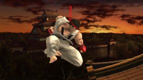  - Ryu Neutral Aerial - Image published direct in smashbros.com 28.Aug.2015