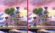 Sakurai said:  «Here's a comparison of characters with and without their outlines on the 3DS version. They also give off a different impression in 3D, so customize the look however you like.» 25.Mar.2014
