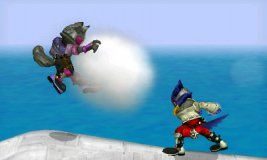  - Falco Forward Throw - Image published direct in smashbros.com 18.Sep.2014