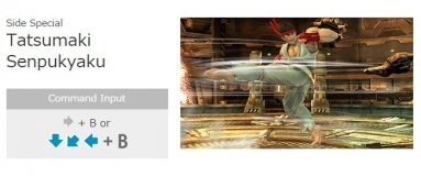  - Ryu Side Special - Image published direct in smashbros.com 14.Jun.2015