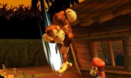 X* This image is from Super Smash Bros. Brawl version - Donkey Kong Down Aerial - Image published direct in smashbros.com 21.Sep.2014