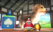 Sakurai said:  «This dog is huge... Wait, no, the playable characters are small. The Smash Bros. series doesn't always stay true to scale.» 19.Feb.2014