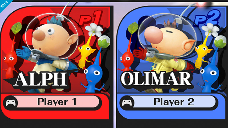 Sakurai said:  «They are different characters, so they each get their own title treatment on the character-selection screen. See? It says Alph.» 11.Sep.2014