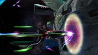 Sakurai said:  «Missiles are launched towards the Orbital Gate! The force field shields the machinery for a while, and the missiles eventually get shot down by team Star Fox. Overall, this stage feels like a ride. It's pretty hectic, so hold on tight!» 01.Oct.2014