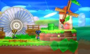 Sakurai said:  «For the first time ever in the Super Smash Bros. series, here's a Paper Mario stage! It's made of paper, so strong winds will blow it away.» 29.Jul.2014