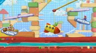 Sakurai said:  «The mobiles are placed in different locations depending on the situation, and they tilt according to weight distribution. The stage also gets rearranged, so the ground may disappear temporarily during a remodel.» 06.Nov.2014