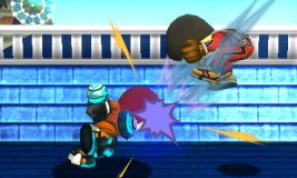  - Mii Gunner Forward Throw - Image published direct in smashbros.com 21.Sep.2014